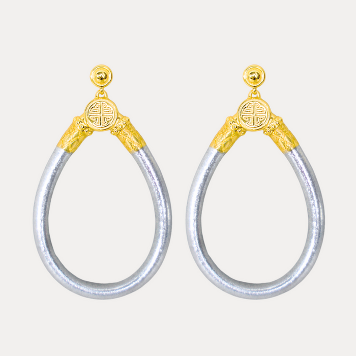 BuDhaGirl - Silver All Weather Earrings