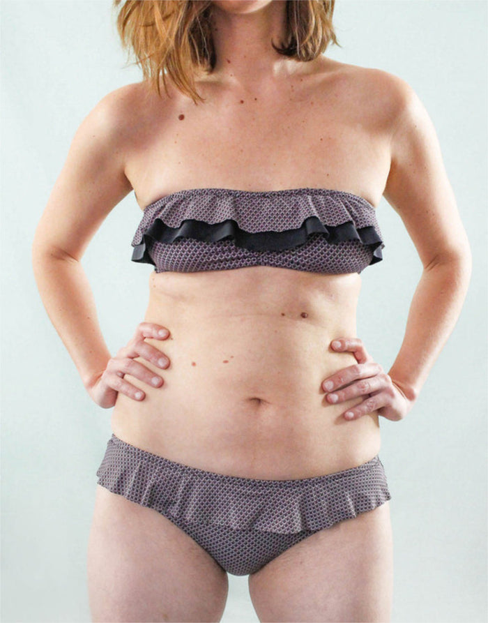 Caïpi Bikini PDF Immediate Download Sewing Pattern, Fitiyoo