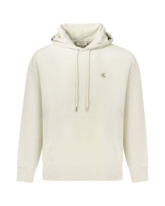 Calvin Klein Beige Cotton Men's Hoodie