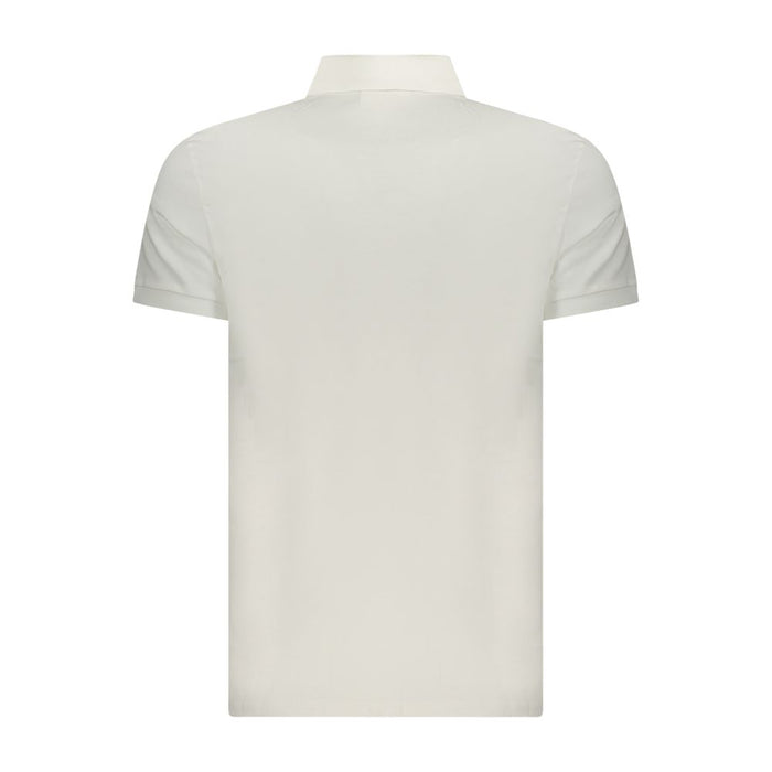 Calvin Klein Bianco Cotton Men Polo
