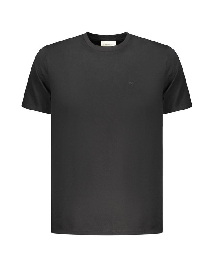 Calvin Klein Black Cotton Men T-Shirt