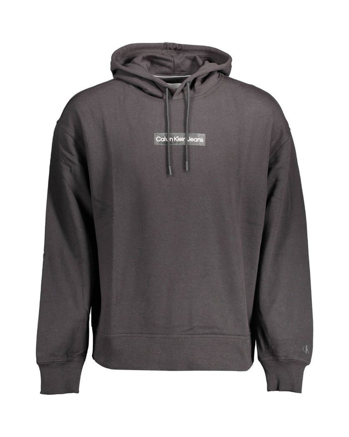 Calvin Klein Black Cotton Men's Hoodie