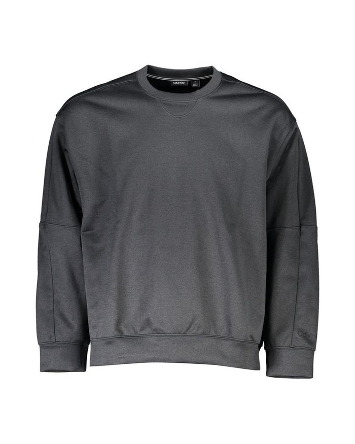 Calvin Klein Black Polyester Men Sweater