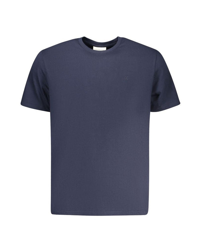 Calvin Klein Blue Cotton Men's T-Shirt