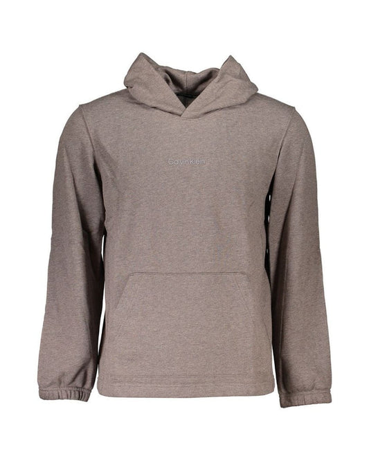 Calvin Klein Marrone Cotton Men's Sweatshirt