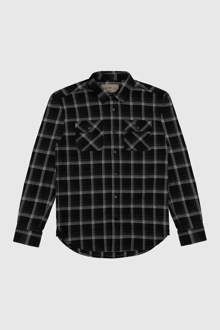 Campfire Flannel Button Ups - Front