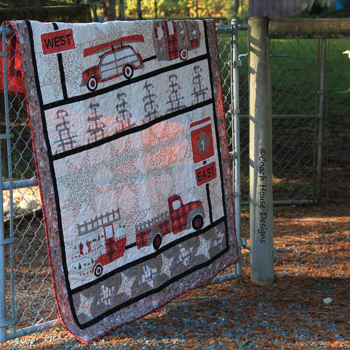Canada Travels Downloadable PDF Quilt Pattern