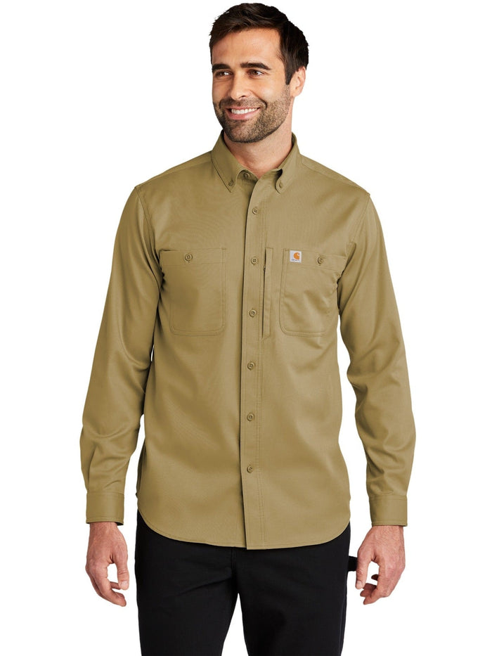 no-logo Carhartt Rugged Professional Series Long Sleeve Shirt-Regular-Carhartt-Thread Logic