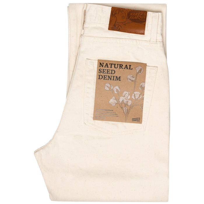 Classic - Natural Seed Denim by Naked & Famous Denim