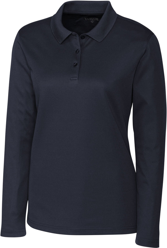Clique Women's Long Sleeve Spin Polo