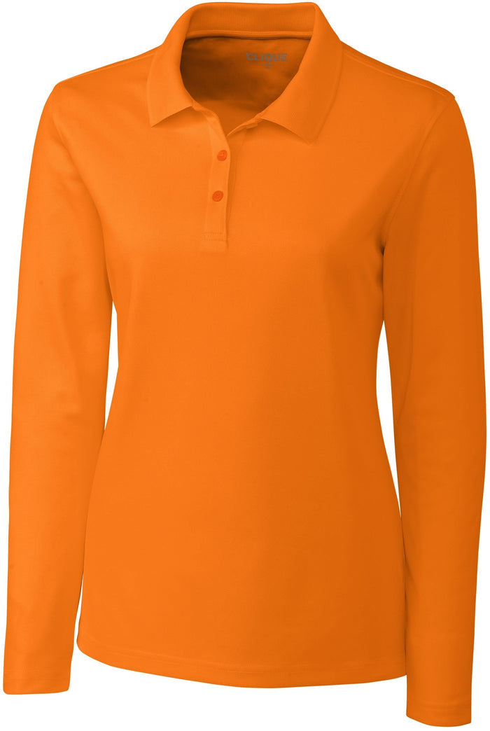 Clique Women's Long Sleeve Spin Polo