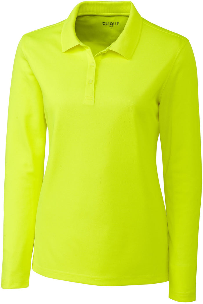 Clique Women's Long Sleeve Spin Polo