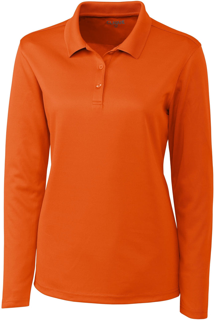 Clique Women's Long Sleeve Spin Polo
