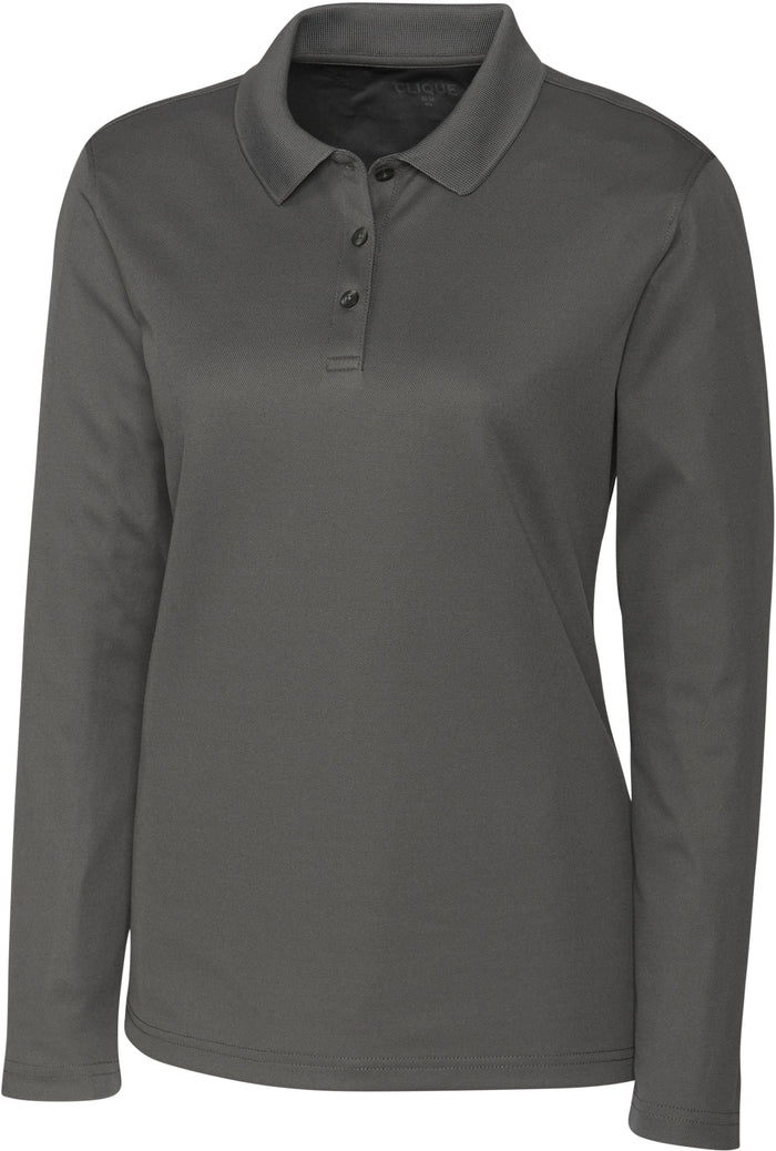 Clique Women's Long Sleeve Spin Polo