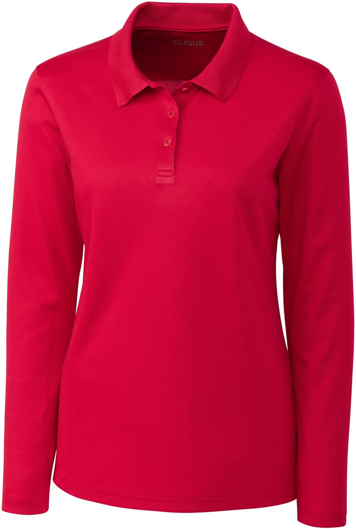 Clique Women's Long Sleeve Spin Polo