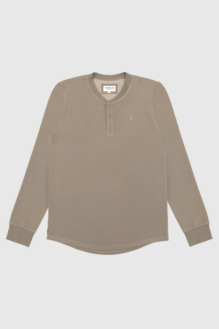 Club Henley Long Sleeves - Front