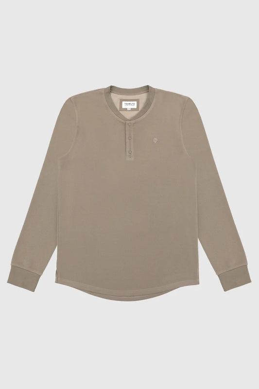 Club Henley Long Sleeves - Front