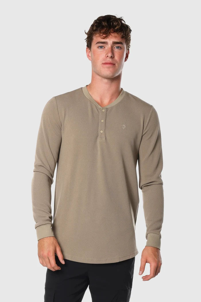 Club Henley Long Sleeves - Back