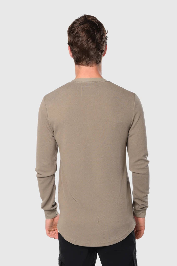 Club Henley Long Sleeves - Side