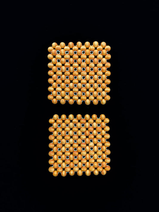 Coaster Set, Brown PIEN STUDIOS