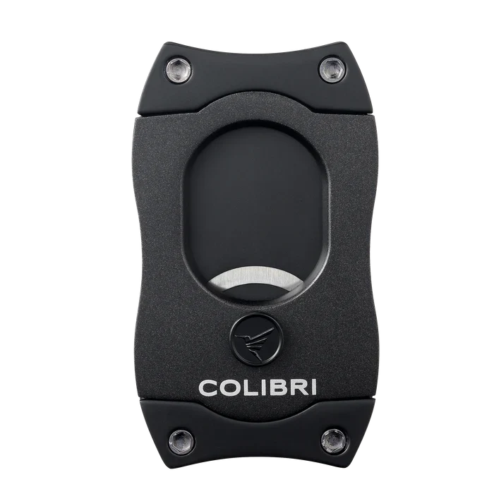 Colibri Black and Black Straight Cut Cigar Cutter  Metallic  - CU500T10