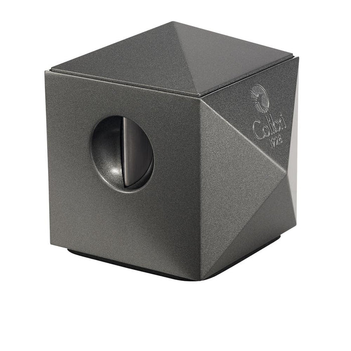 Colibri Quasar Gunmetal Straight Cut and V-Cut Table Cigar Cutter - CU700T3
