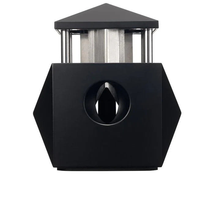 Colibri Quasar Gunmetal Straight Cut and V-Cut Table Cigar Cutter - CU700T3