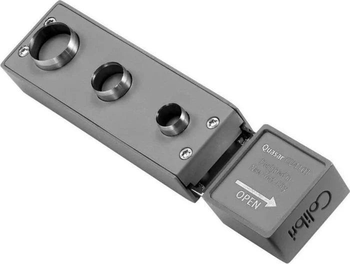 Colibri Quasar Silver Cigar Punch Metallic - CU410T2