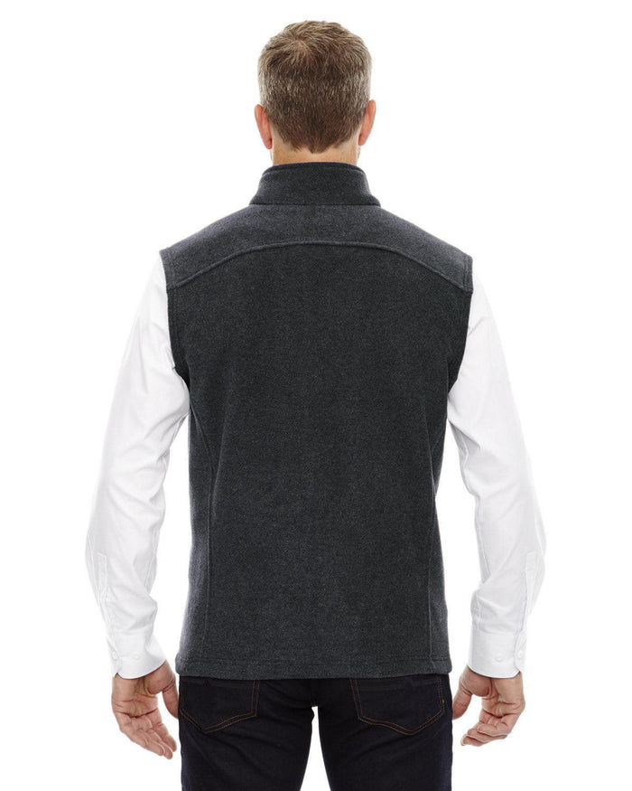 no-logo Core 365 Tall Journey Fleece Vest-Men's Layering-CORE365-Thread Logic