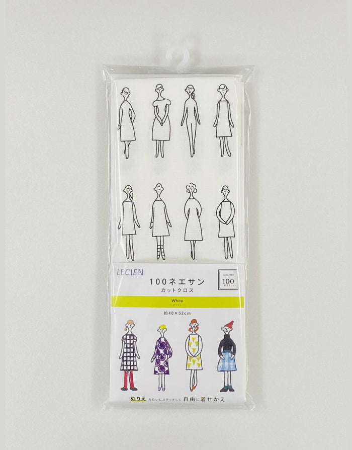 COSMO 100 Ladies Embroidery Fabric Panel