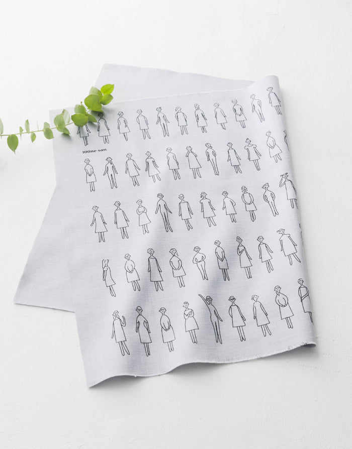 COSMO 100 Ladies Embroidery Fabric Panel