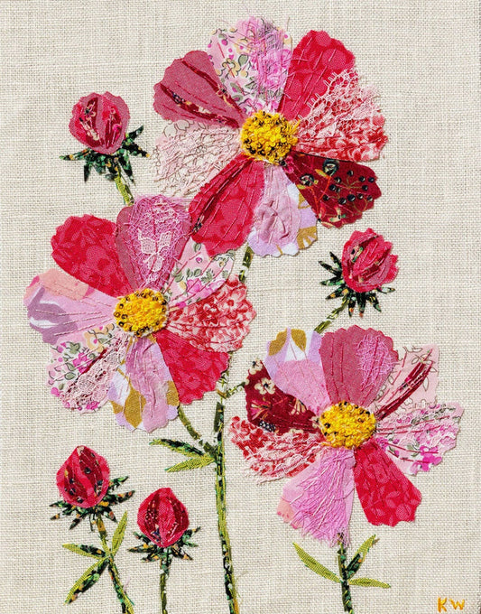 Cosmos Slow Stitching Kit, Wattle & Loop