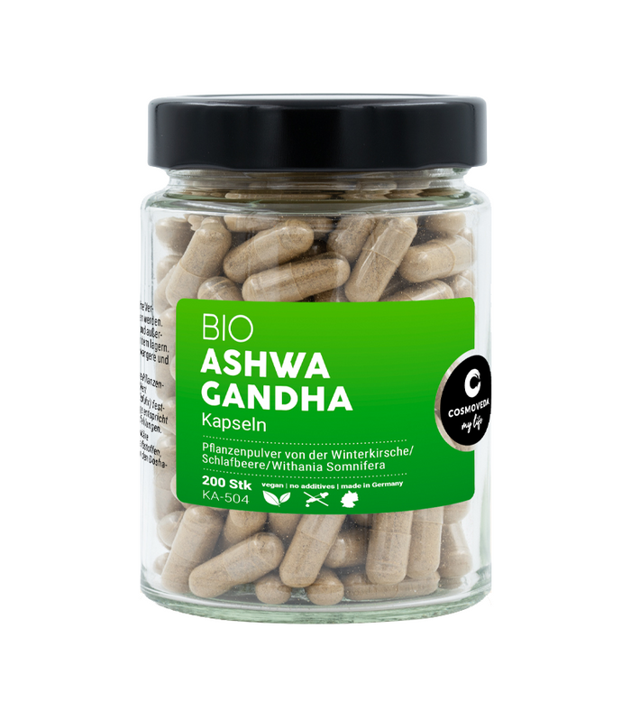Cosmoveda - BIO Ashwagandha Kapseln - 200 Stück_10964.jpg