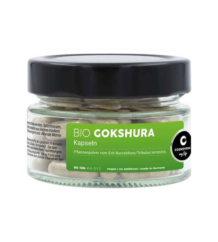 Cosmoveda - BIO Gokshura, Tribulus terrestris Kapseln - 80 Stück_15027.jpg