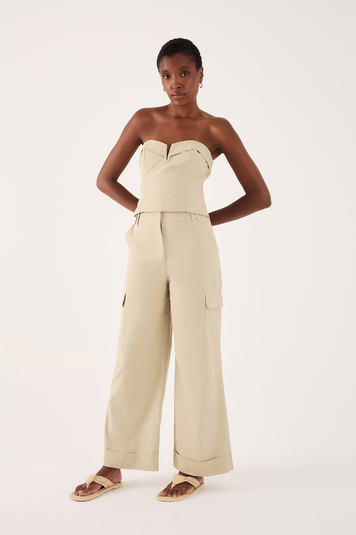 Cotton Side Pocket Pants_1
