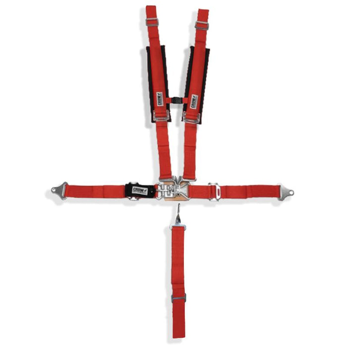 One / Red straps with black padding / Sternum Buckle with Red Sub Belt