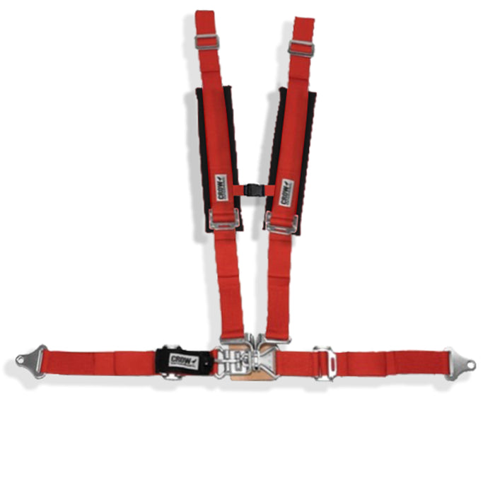 One / Red straps with black padding / Sternum Buckle with No Sub Belt