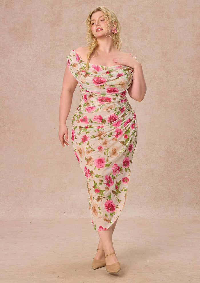 Curve&Plus Clear Spring Dawn Dress（Long）
