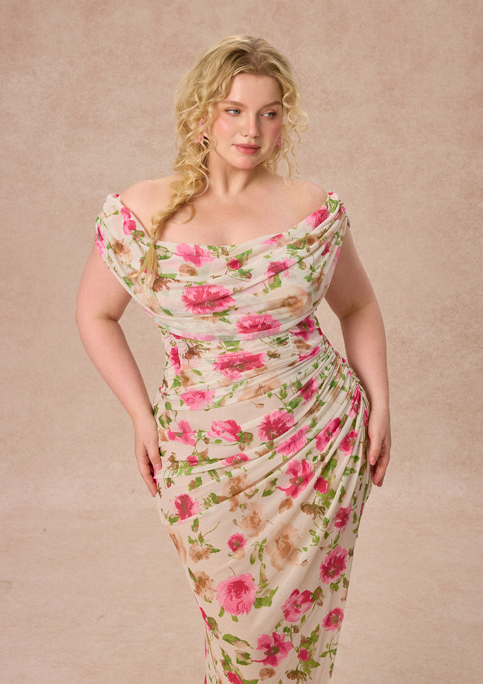 Curve&Plus Clear Spring Dawn Dress（Long）