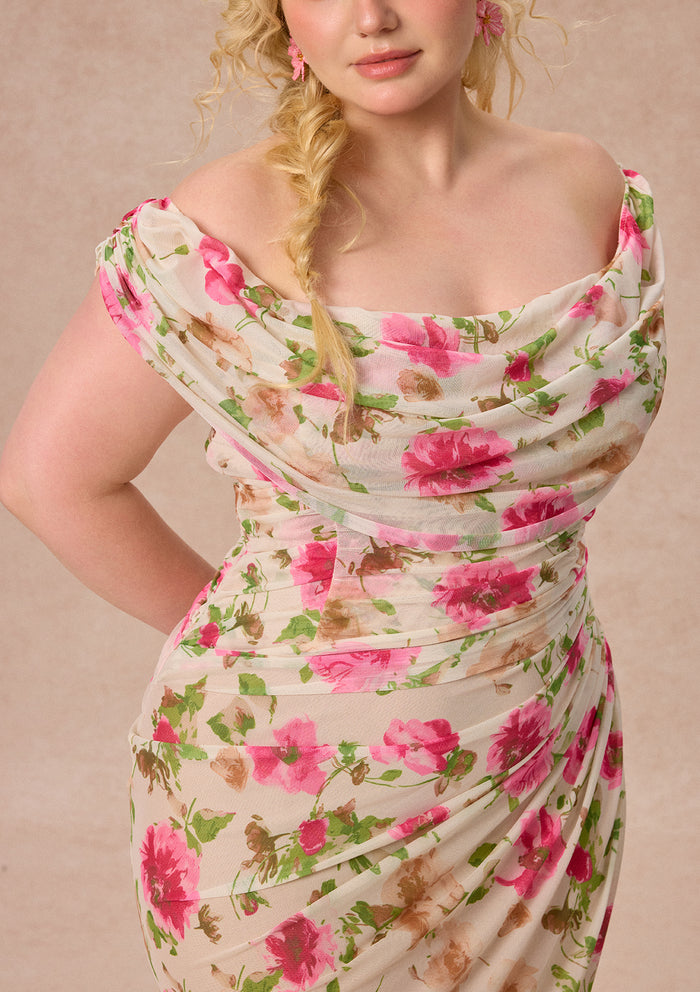 Curve&Plus Clear Spring Dawn Dress（Long）