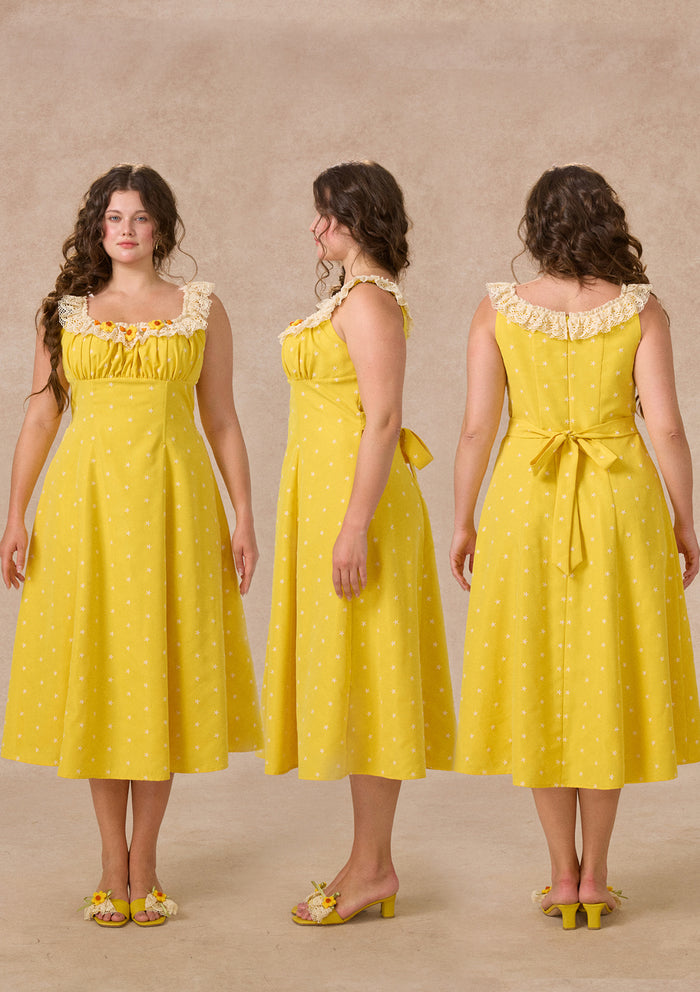 Curve&Plus Little Orange Dress
