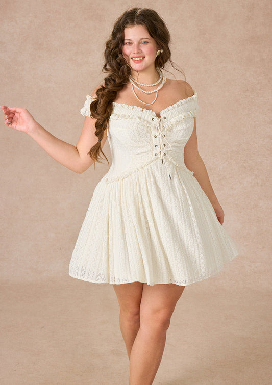 Curve&Plus Twin Butterflies Dress（Short）