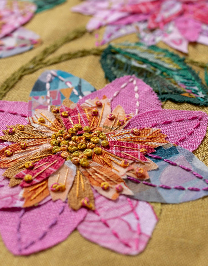 Dahlia Slow Stitching Kit, Wattle & Loop