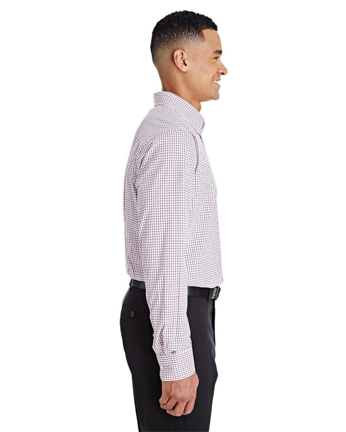 no-logo Devon & Jones CrownLux Performance Micro Windowpane Shirt-Men's Dress Shirts-Devon&Jones-Thread Logic