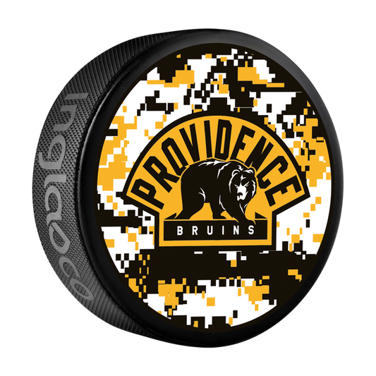 Digital Camo Walking Bear Puck