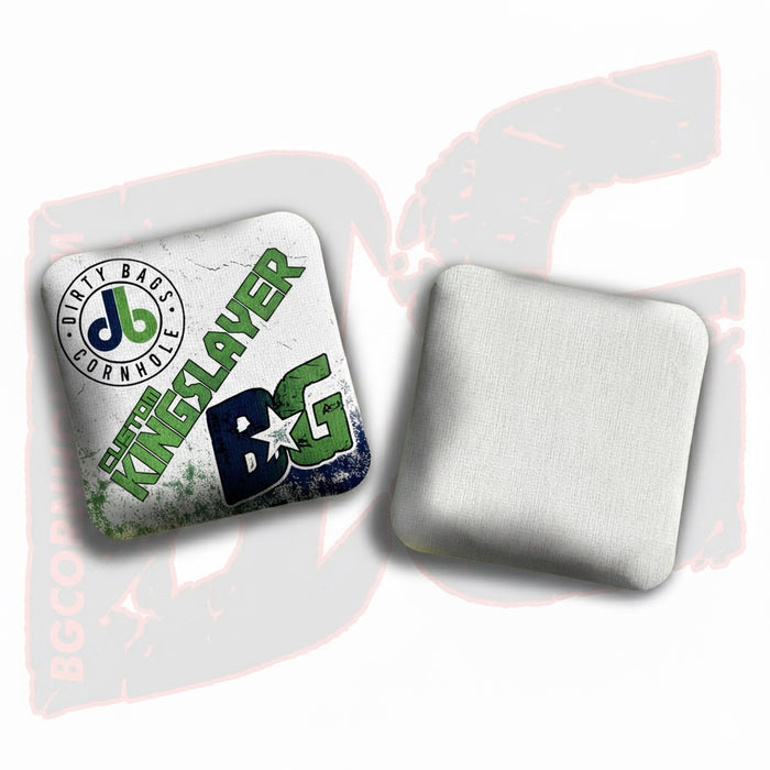 DIRTY BAGS CORNHOLE CUSTOM BG KINGSLAYER - SET OF 4 BAGS - ACL PRO