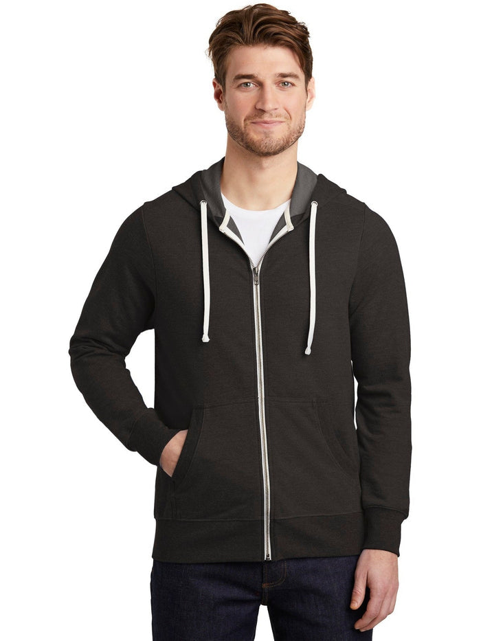no-logo District Perfect Tri French Terry Full-Zip Hoodie-Regular-District-Thread Logic