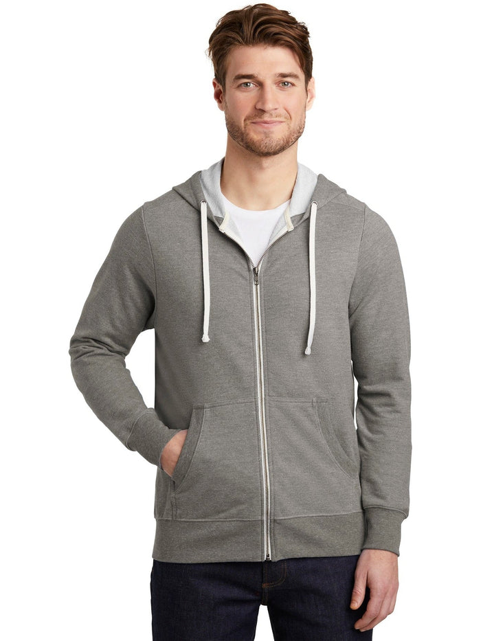 no-logo District Perfect Tri French Terry Full-Zip Hoodie-Regular-District-Thread Logic