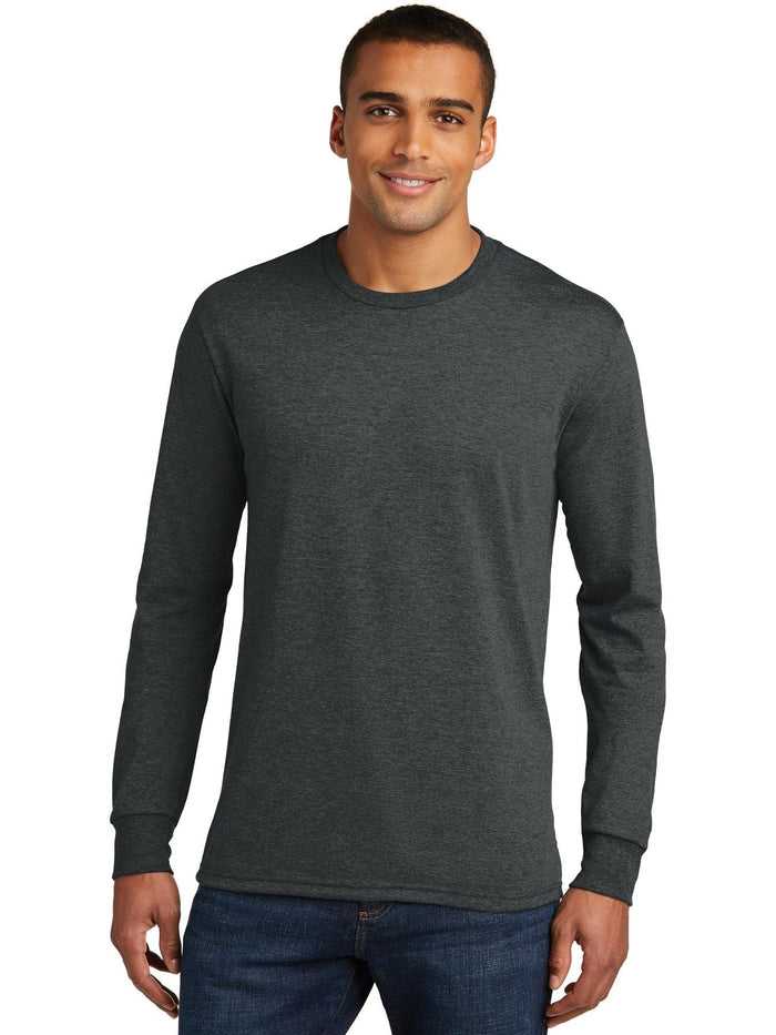no-logo District Perfect Tri Long Sleeve Tee-Regular-District-Thread Logic