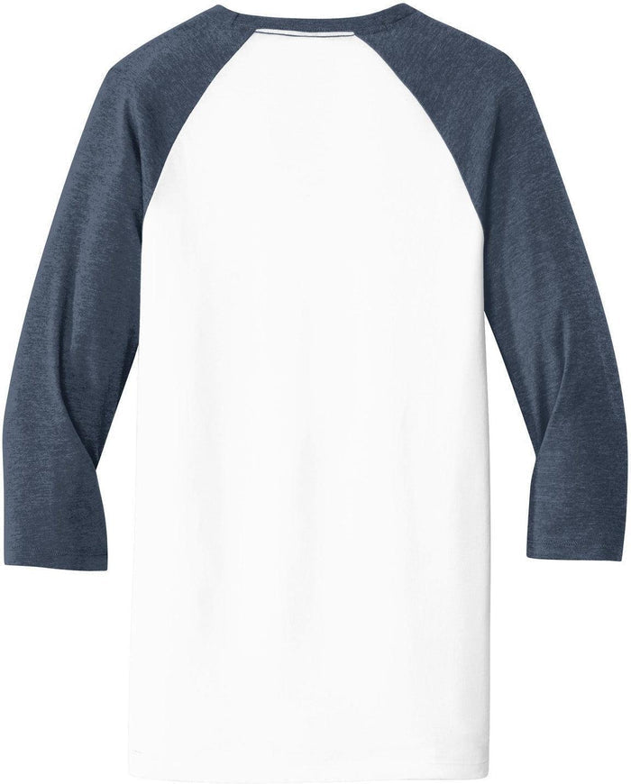 no-logo District Very Important Tee 3/4-Sleeve Raglan-Regular-District-Thread Logic